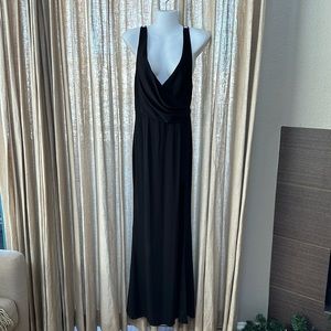 Fame & Partners | Size 2 | Black Chiffon Gown